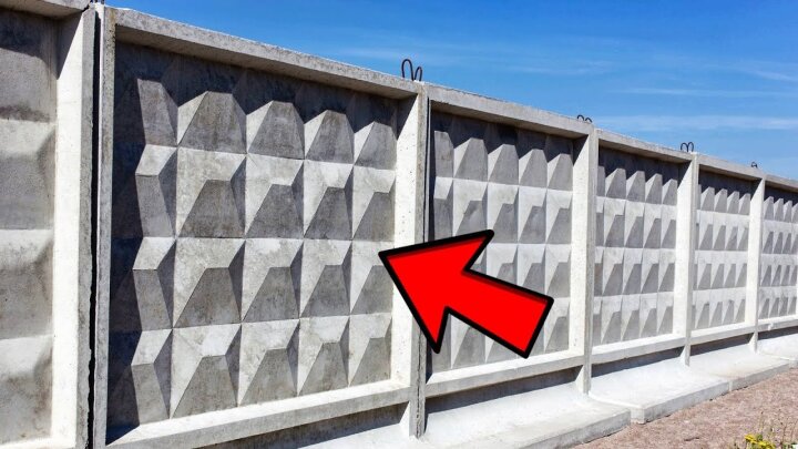 Почему в СССР повсеместно ставили бетонный забор «с ромбиками»
