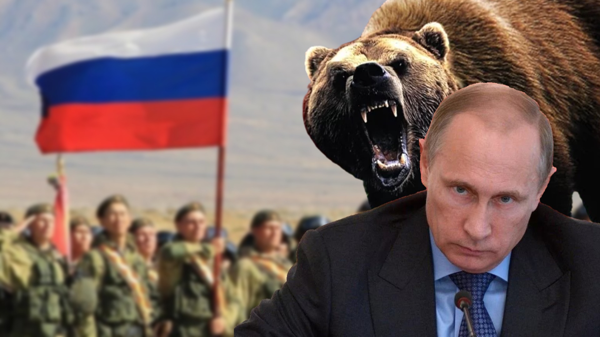 Медведь Россия. Русский мишка. Россия атакует сша