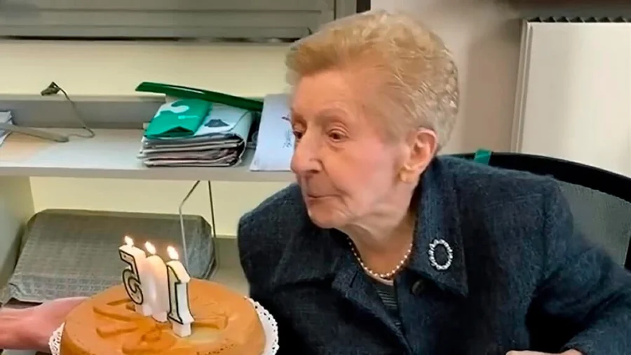 105-летняя итальянка Летиция Галли продолжает руководить фабрикой и не собирается на пенсию