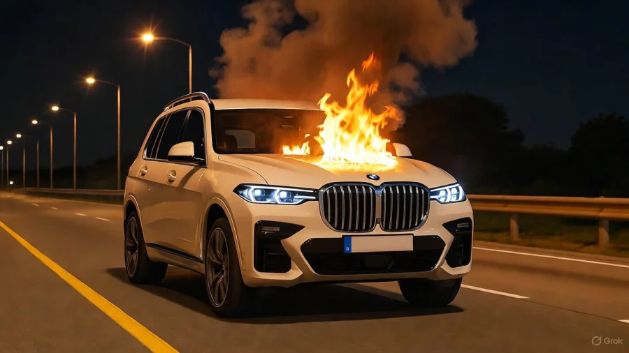 В России загораются дизельные BMW X7: названа возможная причина