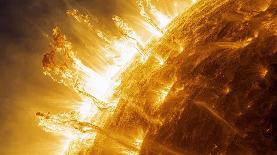 Геомагнитный шторм класса G2: на Землю обрушилась мощная магнитная буря 11 ноября 2025 года