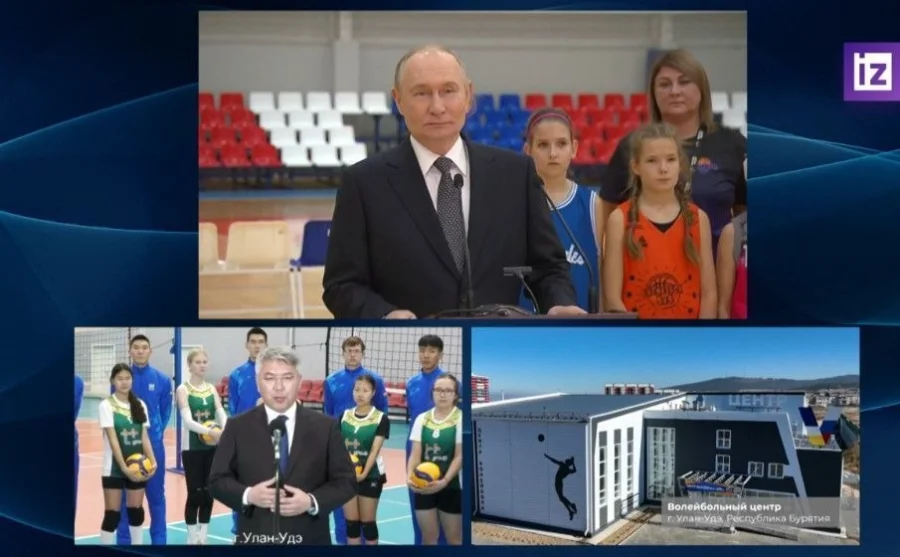 Путин назвал волейбол народным видом спорта: в Улан-Удэ открылся новый центр
