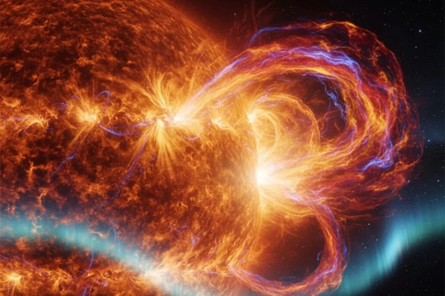 Геоудар скоростью 562 км/с: подробный прогноз магнитной бури на 18 февраля 2026 года