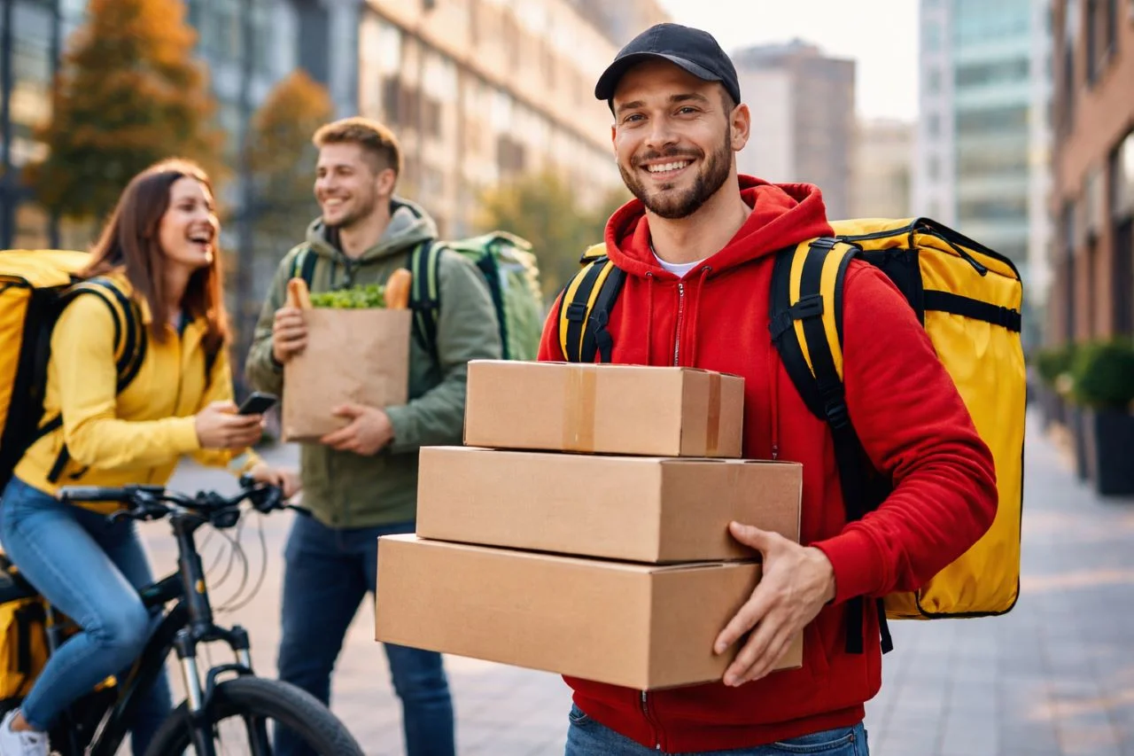 Россияне массово уходят в доставку: курьеры стали новой «второй работой»