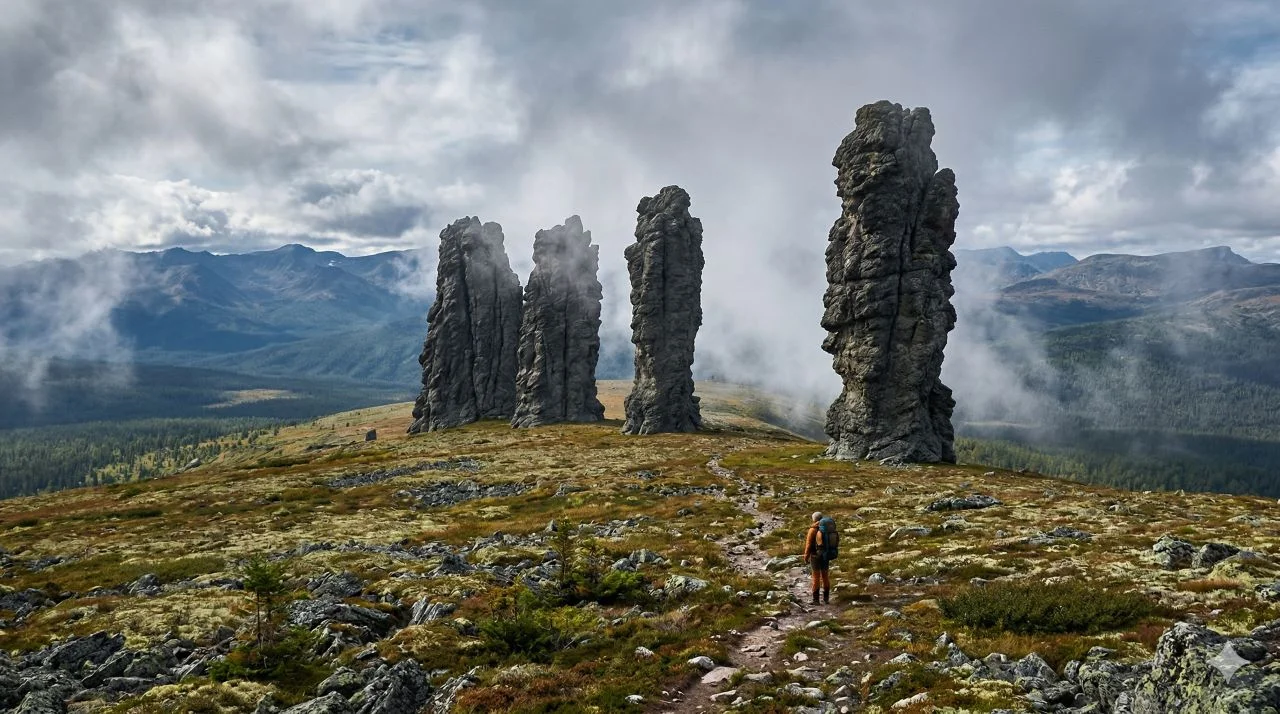 Уральские великаны: кто и зачем возвел каменных идолов высотой с 15-этажный дом?
