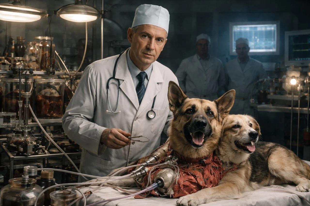 Двухголовые псы и бессмертие: как советский хирург шокировал мир и научил людей пересаживать сердца?