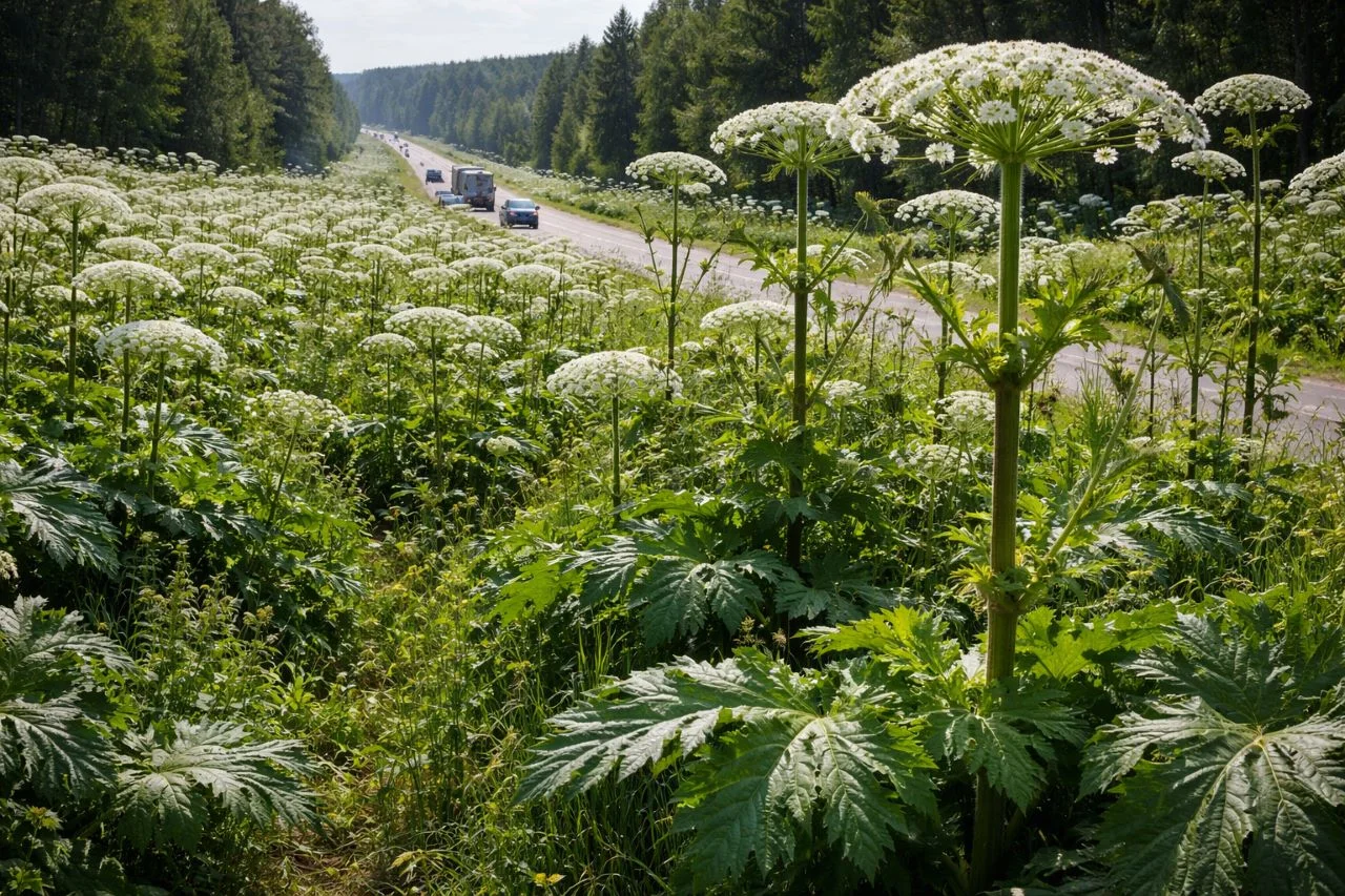 Ошибка ботаников или зеленый монстр: как трехметровый мутант захватывает Россию?