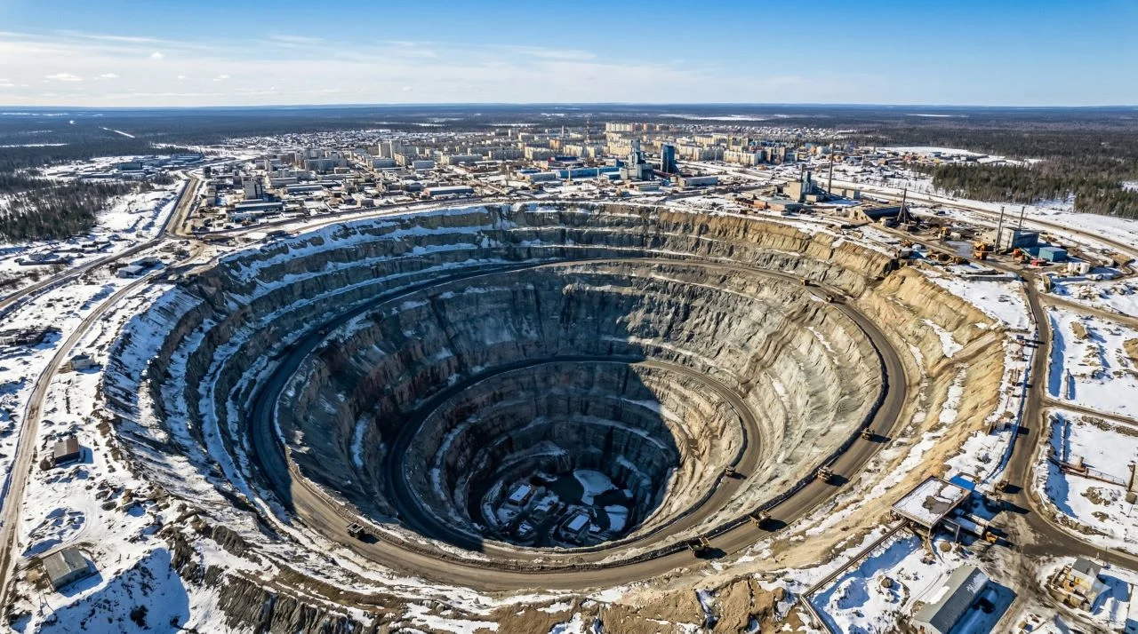 Дыра, засасывающая вертолеты: что скрывает самая дорогая алмазная воронка в Сибири?