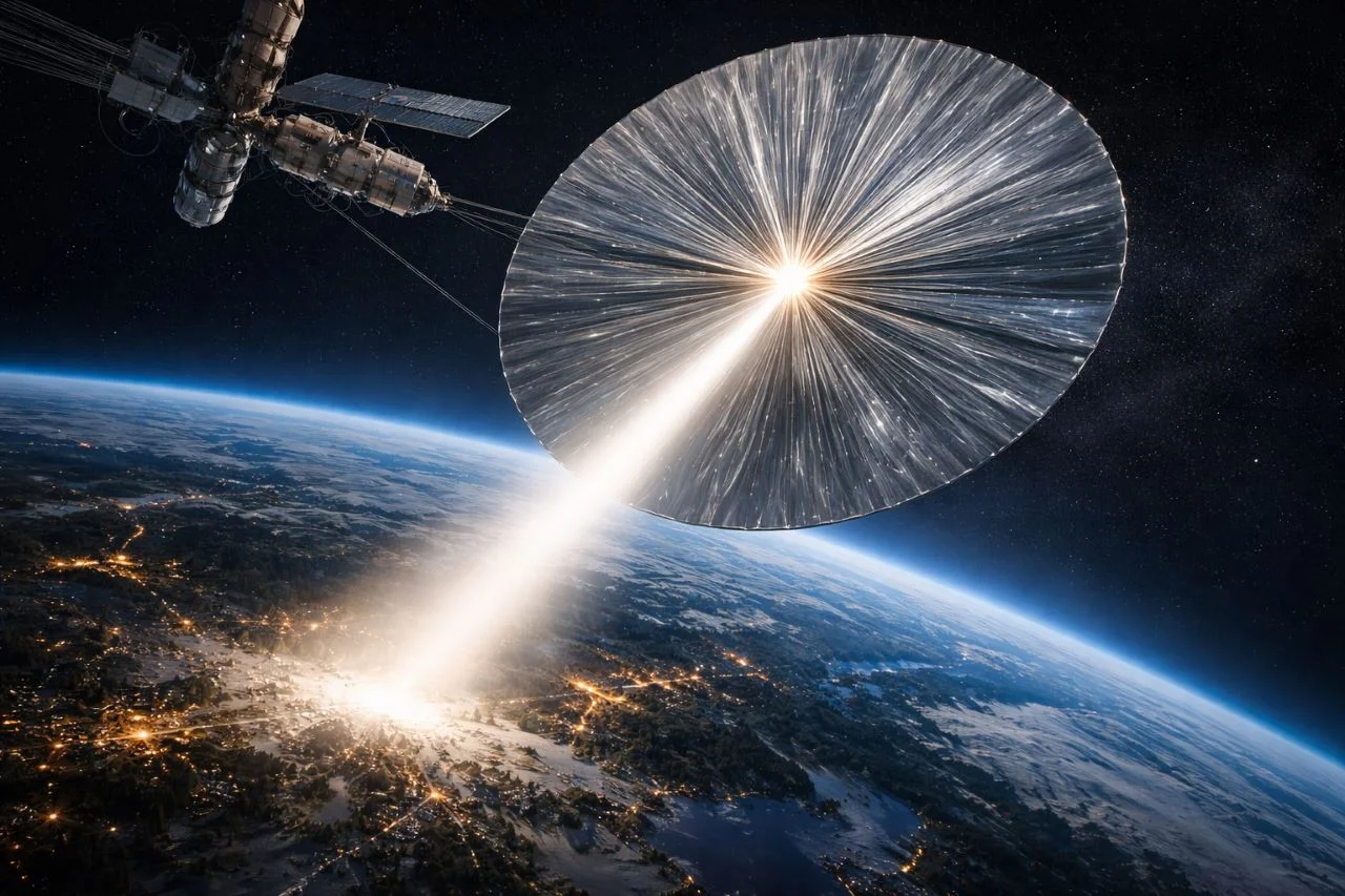 Искусственное солнце: зачем российские космонавты развернули на орбите гигантское зеркало?
