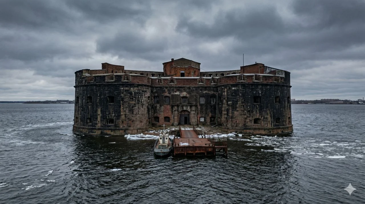 Остров смерти в Балтийском море: что скрывают мрачные стены чумного форта под Петербургом?