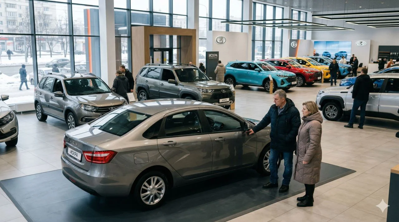 Продажи Lada падают быстрее рынка: ставка на Iskra не спасает АвтоВАЗ