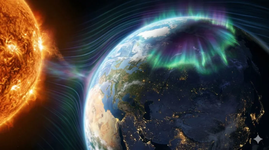 Внезапный космический шторм: Землю накрыла 5-балльная магнитная буря 30 марта 2026 года