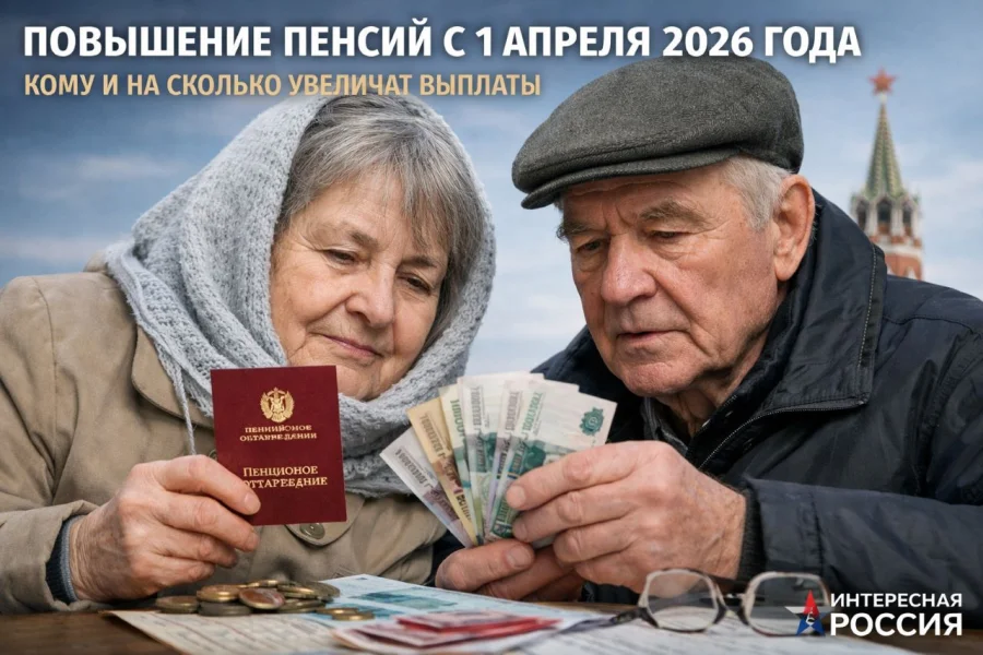 Индексация социальных пенсий с 1 апреля 2026 года: кому и на сколько увеличат выплаты