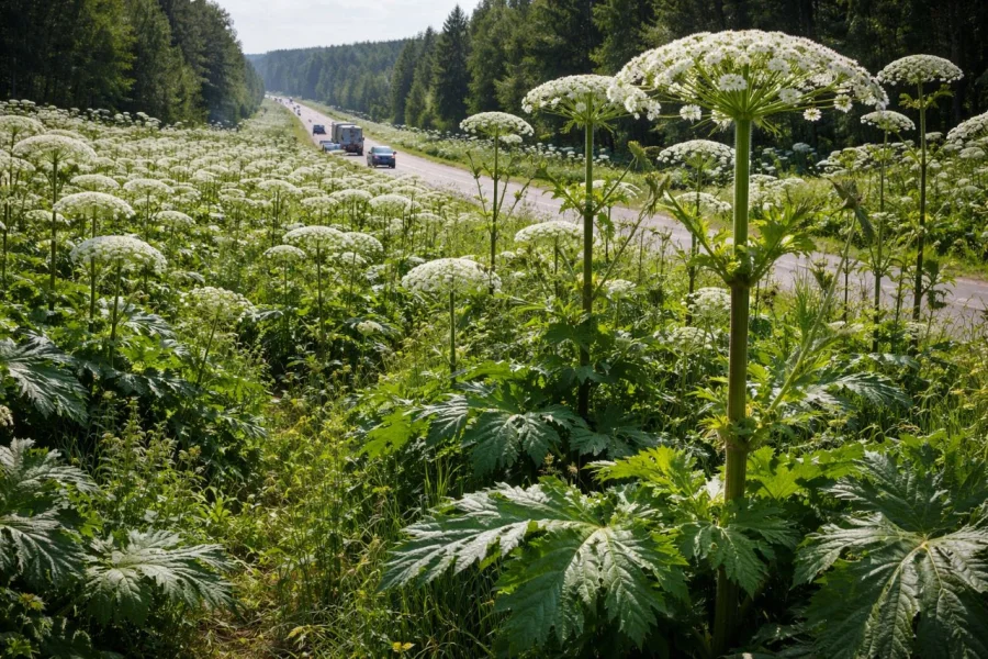 Ошибка ботаников или зеленый монстр: как трехметровый мутант захватывает Россию?