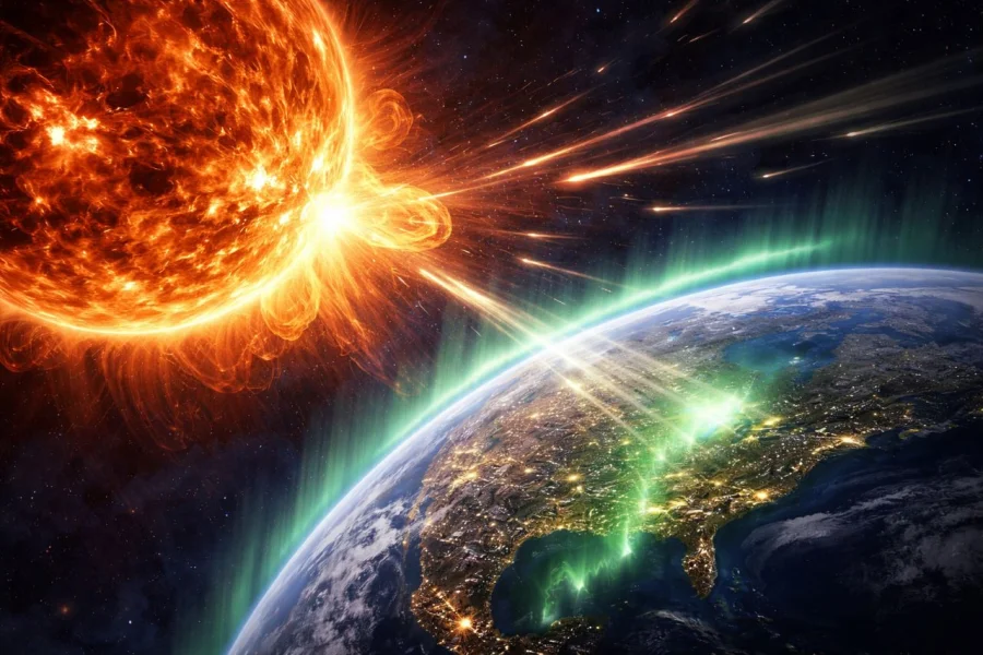 6-балльный геоудар накроет Россию: подробный прогноз магнитной бури на 31 марта 2026 года