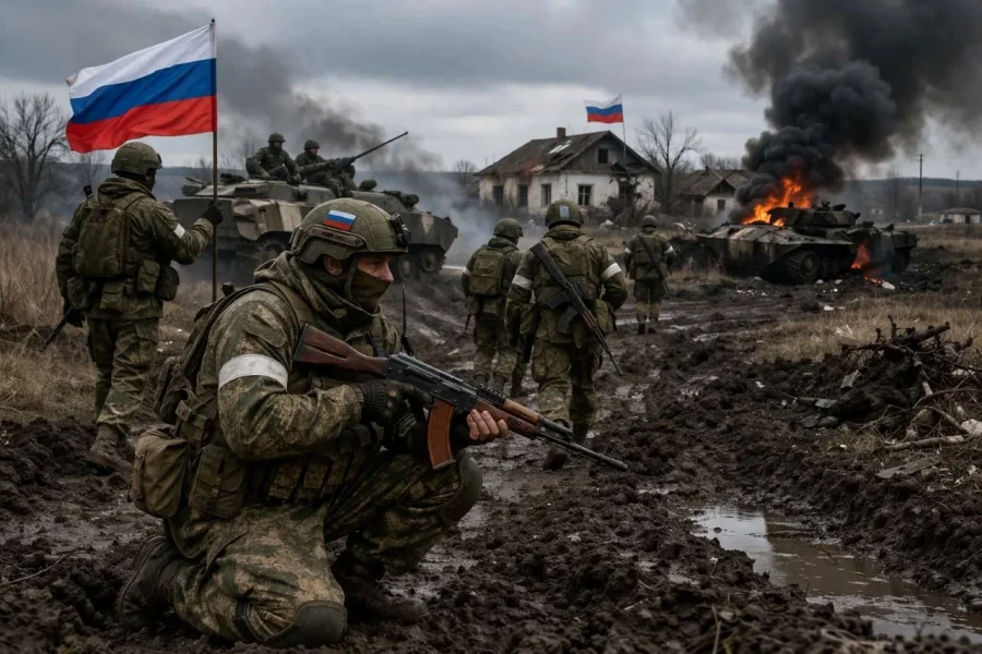 Фронтовая сводка на 24 марта 2026 года: 1489-й день СВО. Бои за Константиновку, напряжение на Днепре и попытки ВСУ закрепиться у Алешек — актуальная карта боевых действий