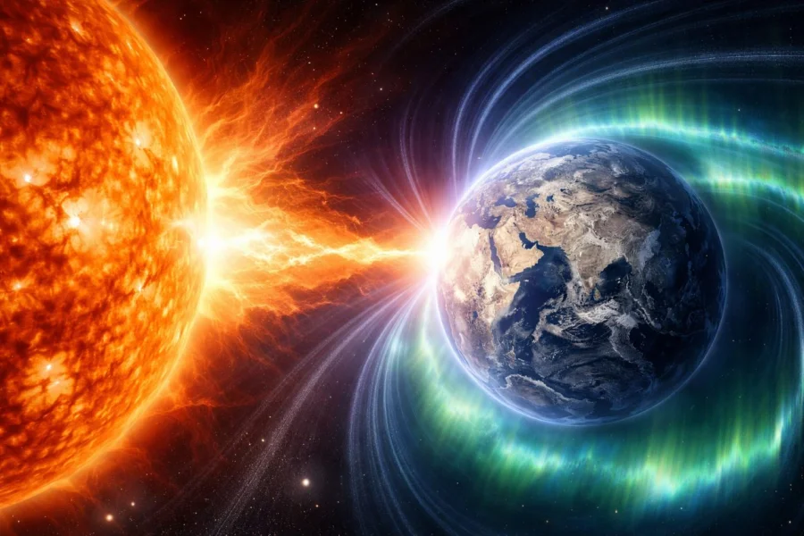 Магнитная буря сегодня, 24 марта 2026 года: Землю накрыли 5-балльные геоудары — что ждать метеозависимым