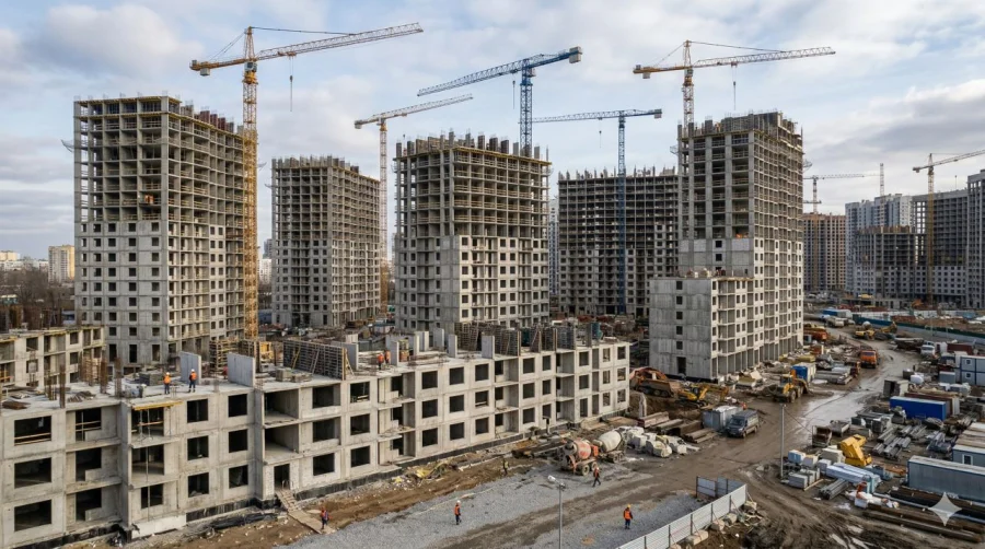 Половина квартир пустует: рынок новостроек России столкнулся с падением спроса