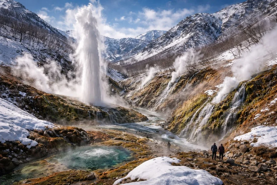 Затерянный мир на краю Евразии: как случайная экспедиция нашла каньон, плюющийся кипятком?