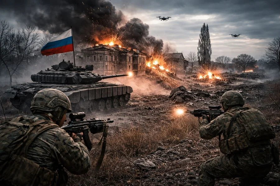 Российские войска штурмуют подступы к Степногорску: вечерняя сводка СВО на 10 апреля 2026 года от Юрия Подоляки