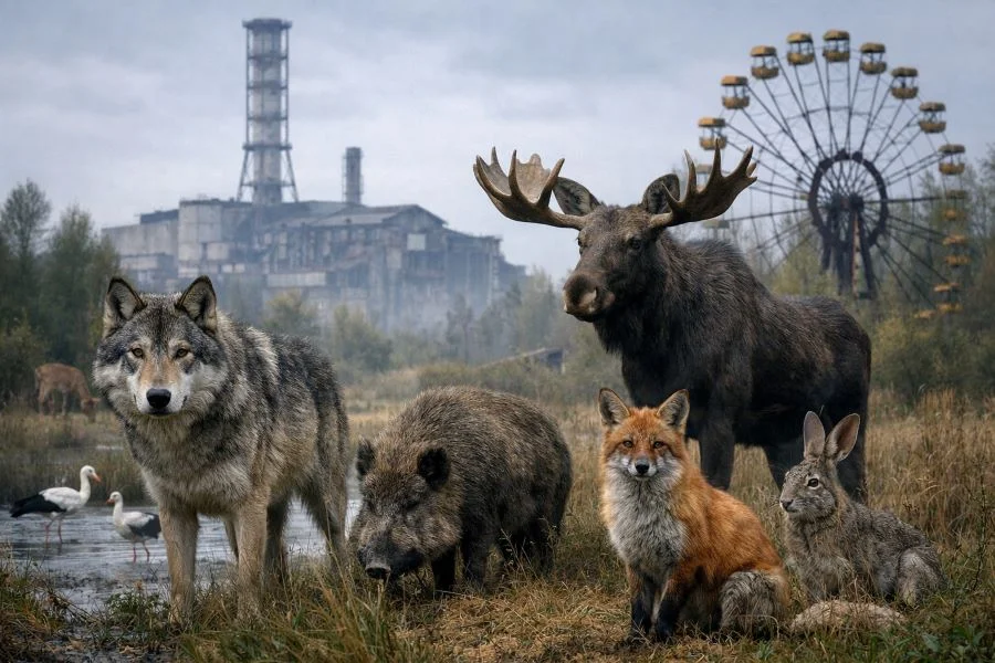 Ученый из Чернобыля о жильцах зоны отчуждения: есть ли здесь мутанты?