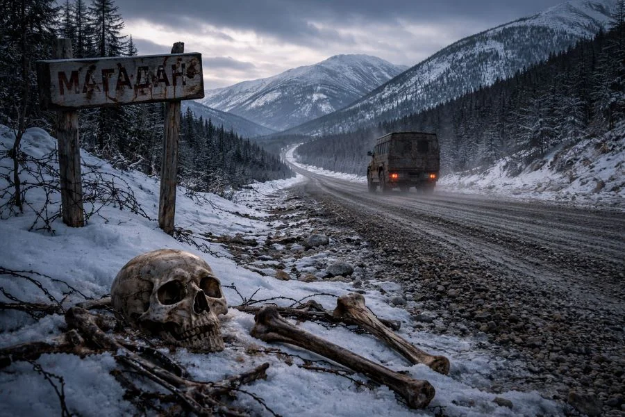 Трасса на костях: какую жуткую тайну хранит самая опасная дорога золотой Колымы?