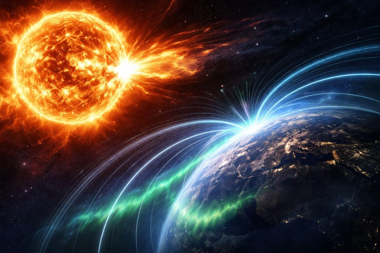Магнитная буря 2 апреля 2026 года: к вечеру ожидается пик геомагнитной активности — прогноз и рекомендации врачей
