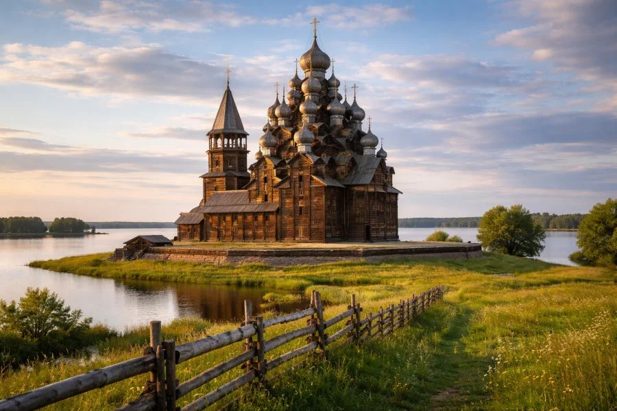 Деревянный небоскреб без единого гвоздя: как древние русские плотники обманули законы физики?