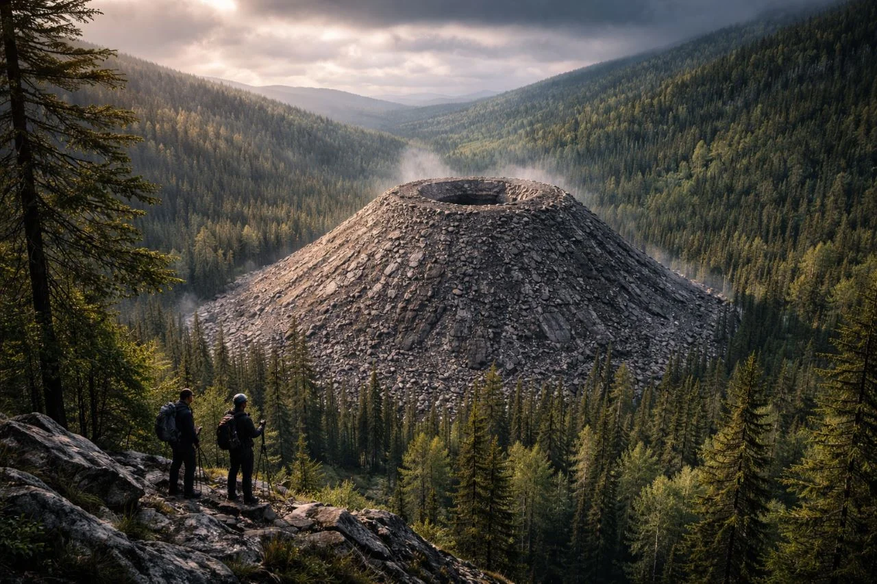 Гнездо Огненного Орла: что за гигантская каменная пирамида выросла посреди непроходимой тайги?