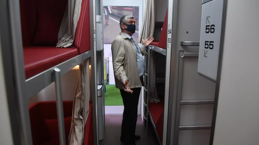 Капсулы вместо плацкарта: РЖД создаёт новый комфорт в поездах