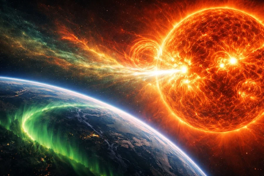 Красный уровень опасности: Землю накрыла мощная 6-балльная магнитная буря 3 апреля 2026 года