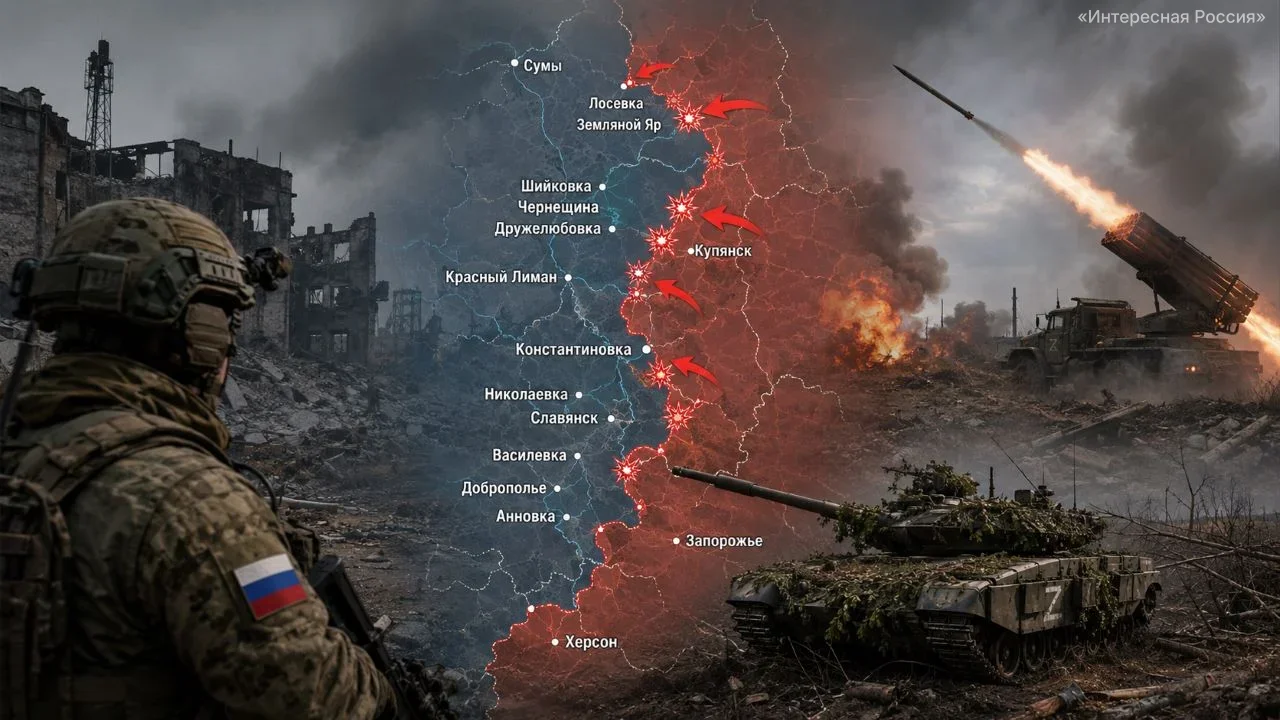 Новости СВО на 5 июля 2026 года: российские войска развивают наступление сразу на нескольких направлениях, карта боевых действий на 1592-й день спецоперации
