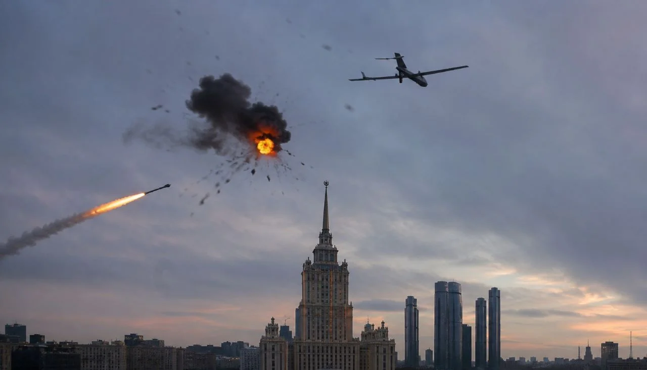 Взрывы в Подмосковье 18 августа 2026: атака БПЛА на Москву, сбито более 90 дронов, аэропорты закрыты