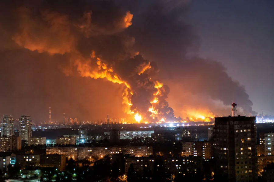 «Ад» на Украине: масштабный разгром тыловой инфраструктуры ВСУ и перелом на ключевых фронтах