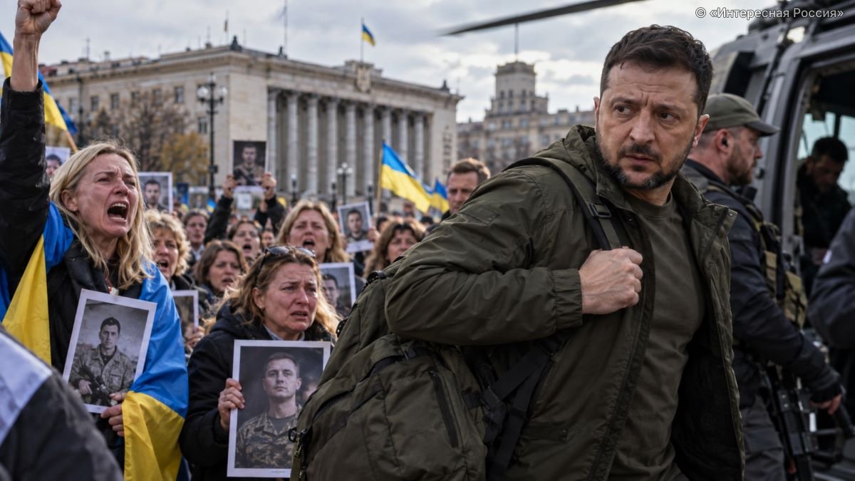 Эксперт: Украине грозит новый Майдан, и начать его могут вдовы и матери военных, Зеленский готовит побег