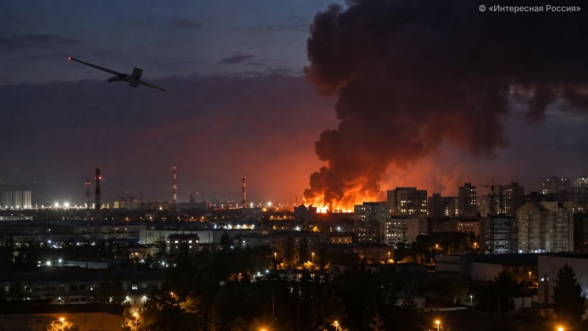 «Громыхнуло так, что задрожали окна»: Уфа вновь отражает атаку украинских БПЛА