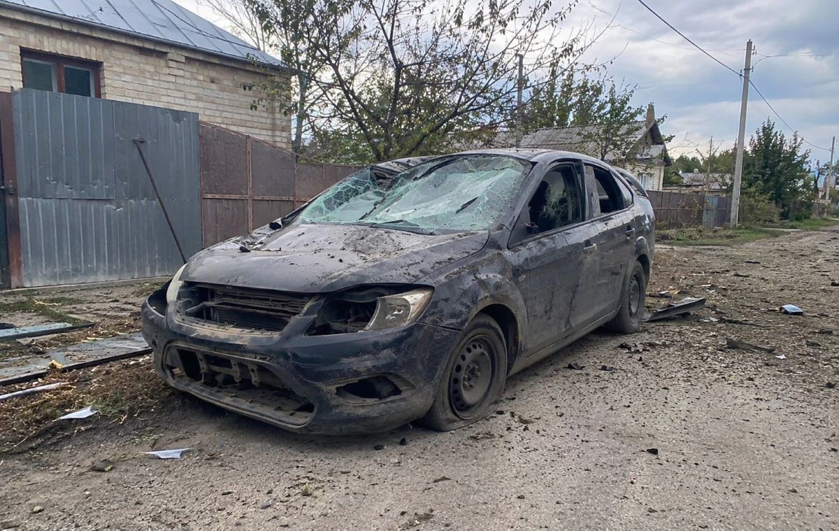 FPV-дрон атаковал автомобиль под Белгородом: погиб мужчина, его супруга ранена