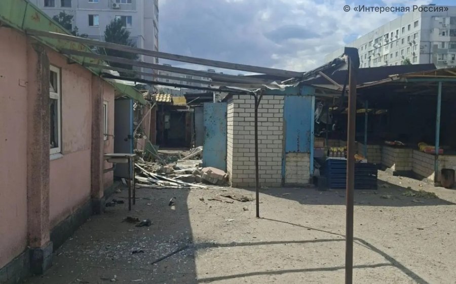 Удар FPV-дрона по рынку в Энергодаре: несколько человек получили ранения