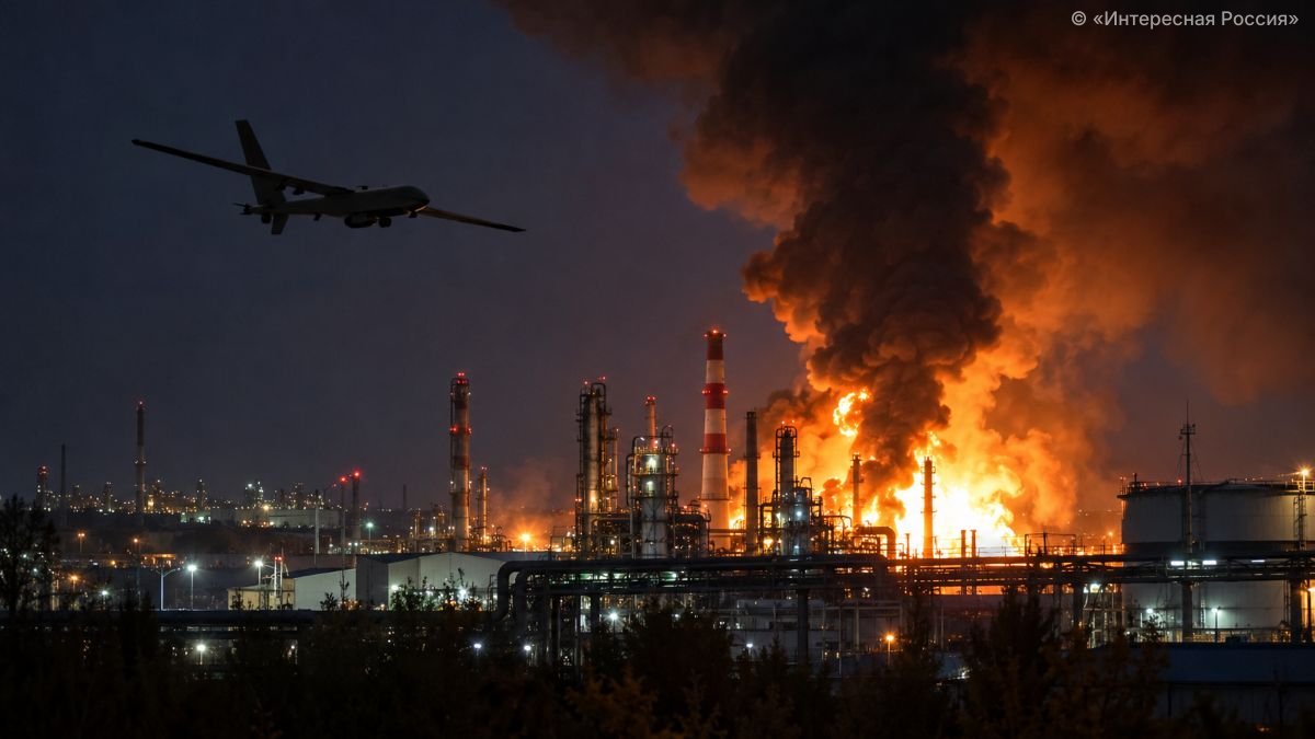 Атака БПЛА на Башкирию 8 октября: Салават в огне, аэропорт Уфы закрыт