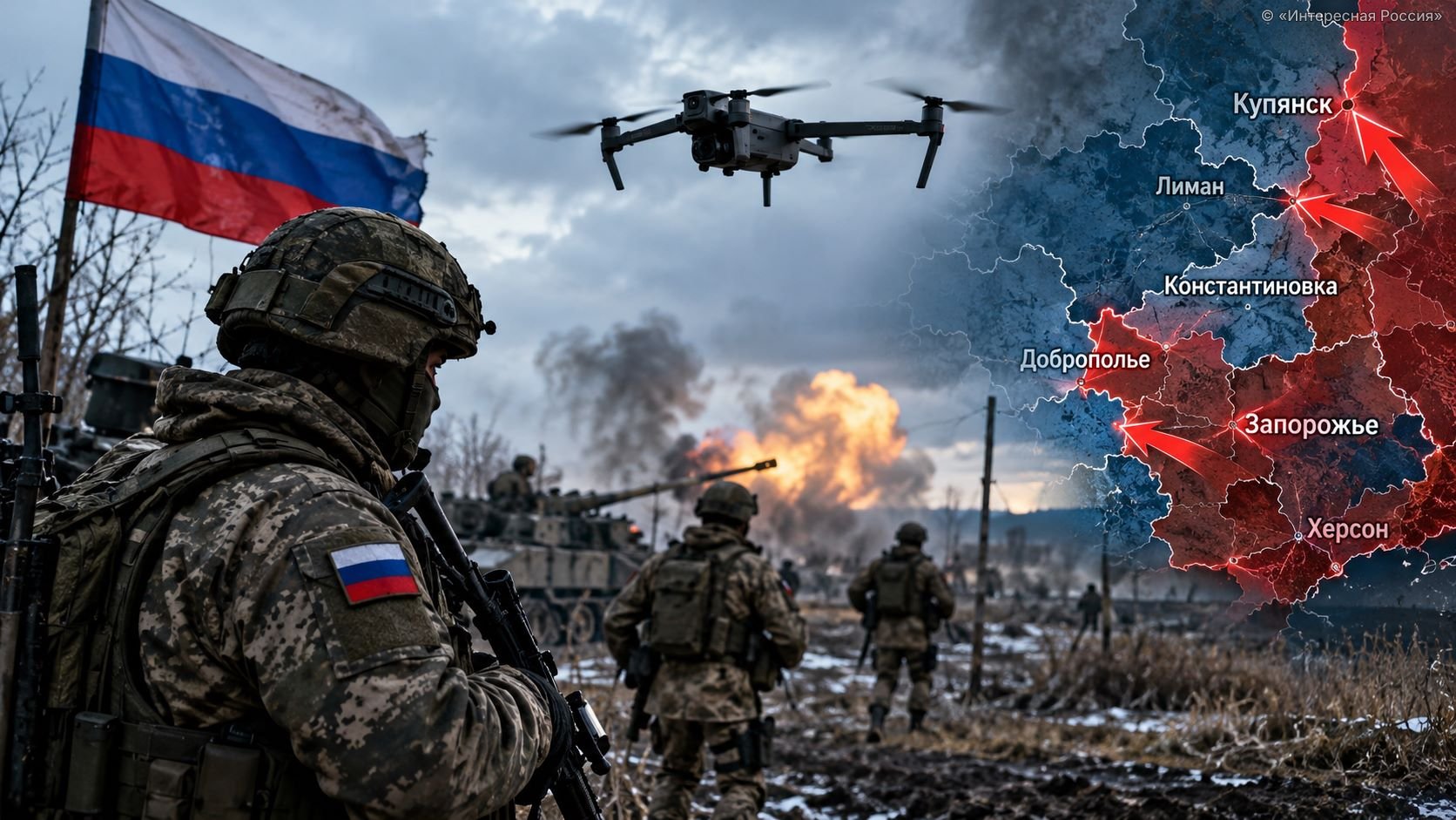 Карта боевых действий на 22 октября 2026 года: ВС РФ сообщили об освобождении двух сёл в Запорожской области, последние новости СВО