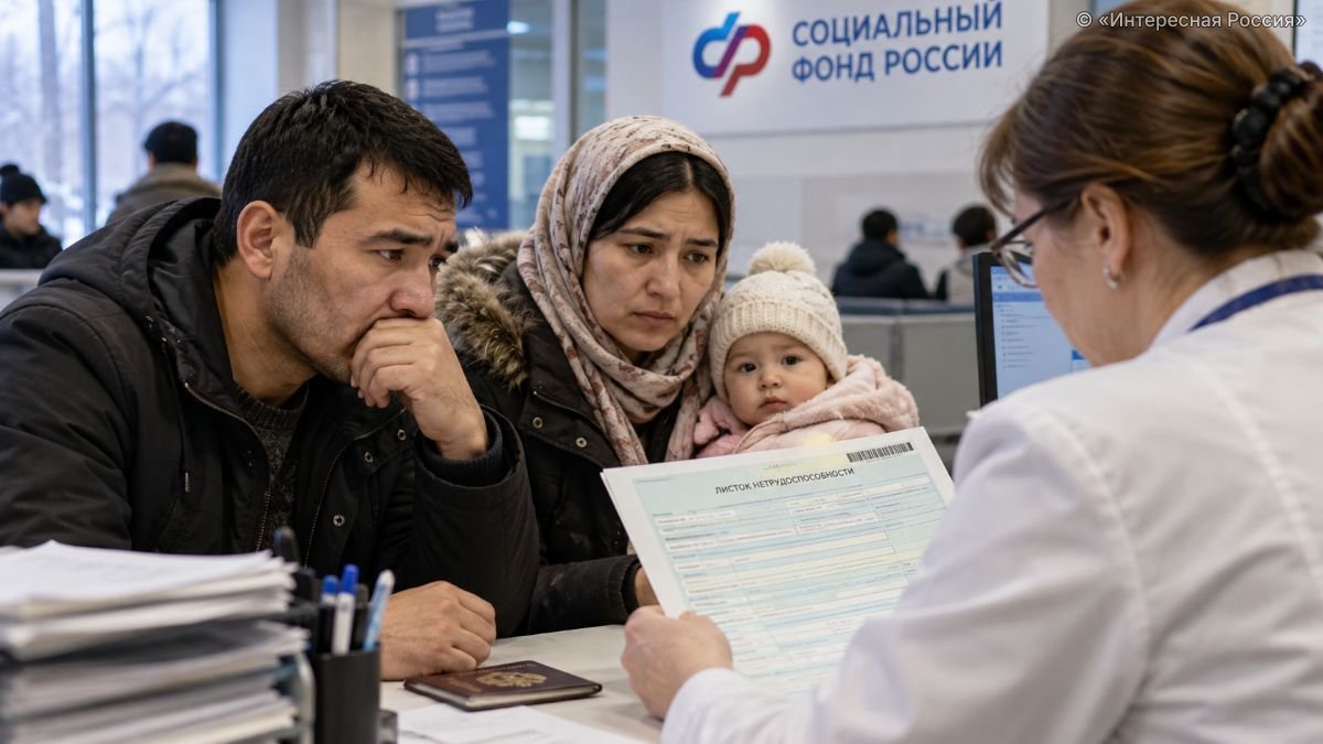 Больничный — только через полгода: мигрантам с РВП и ВНЖ могут ограничить доступ к больничным и декретным