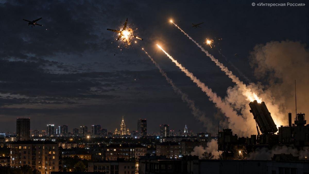Массированная атака беспилотников на Россию 18 октября: сотни сбитых БПЛА, пожары в Петербурге и удар по дата-центру VK