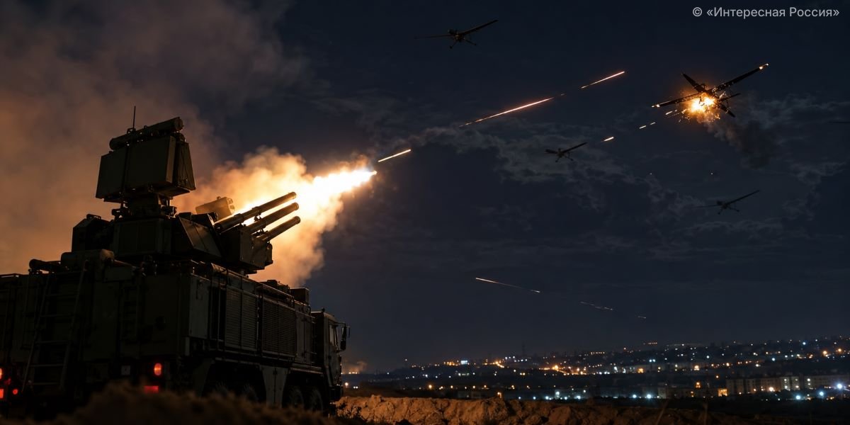 Ночь в небе над Россией: дежурные силы ПВО сбили 1 015 БПЛА