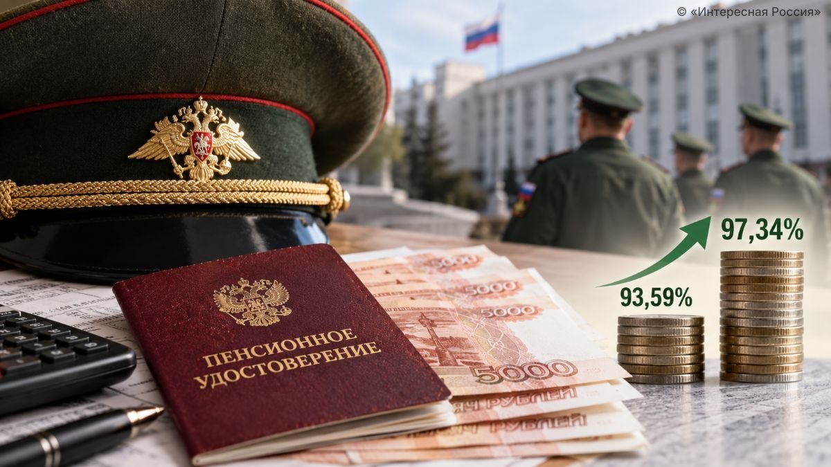 С 1 октября военные пенсии вырастут на 4% — меньше, чем гражданские