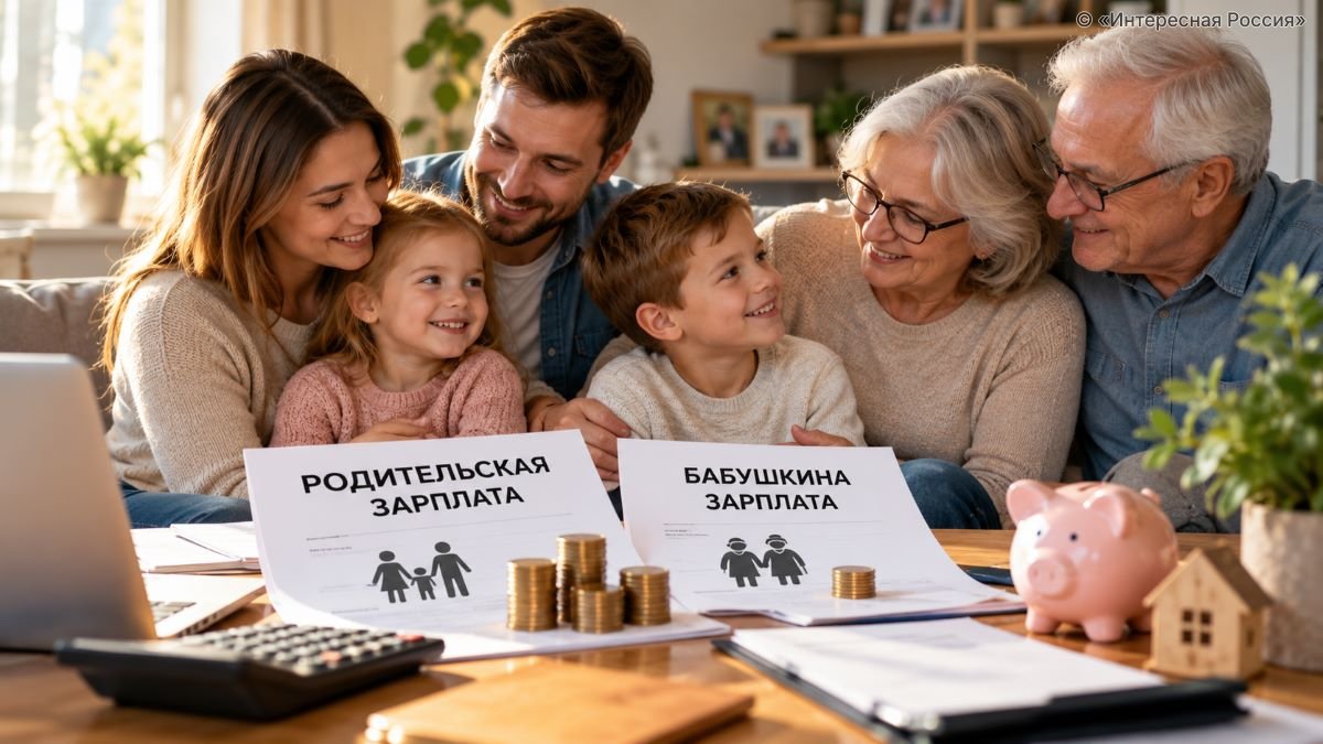 В России предложили ввести зарплаты для родителей, бабушек и дедушек: кому и сколько хотят платить