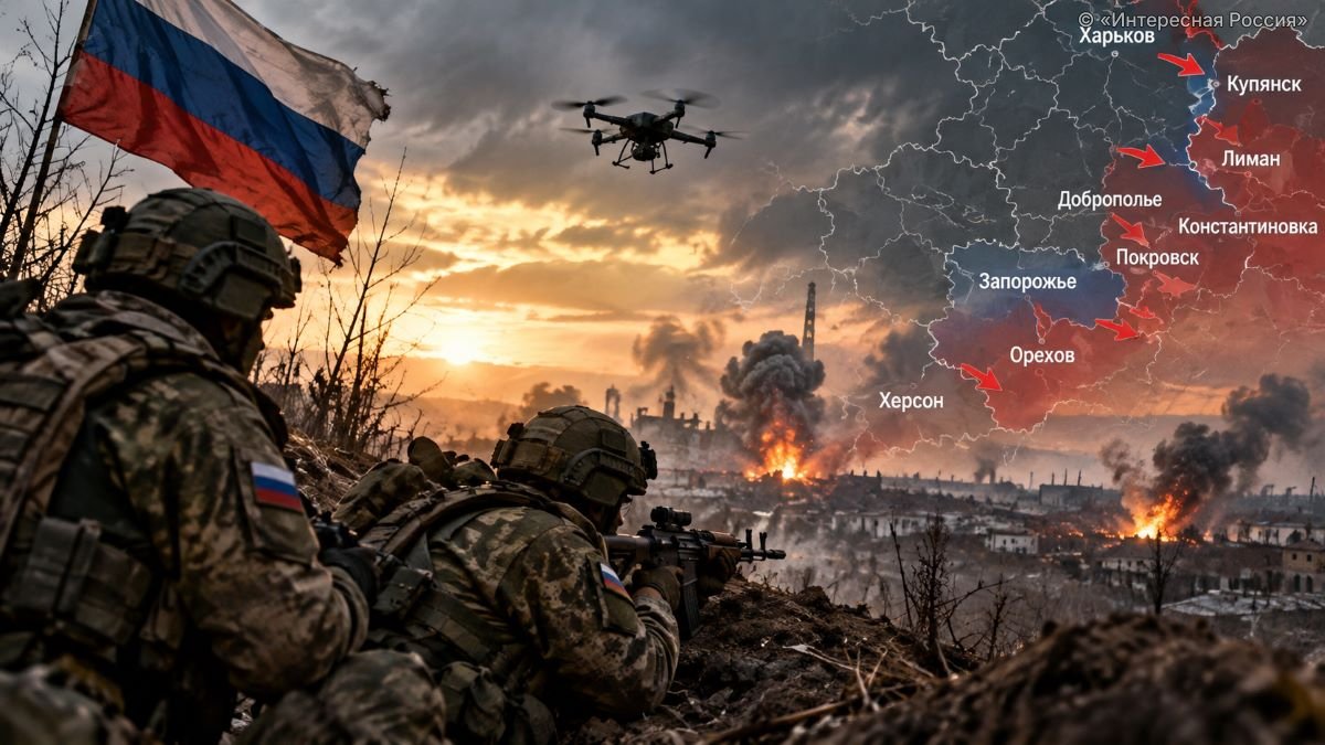 Сводка СВО на утро 16 октября 2026 года: ВС РФ ведут бои за Орехов и Доброполье, освобождены два населённых пункта под Харьковом — последние новости и карта фронта