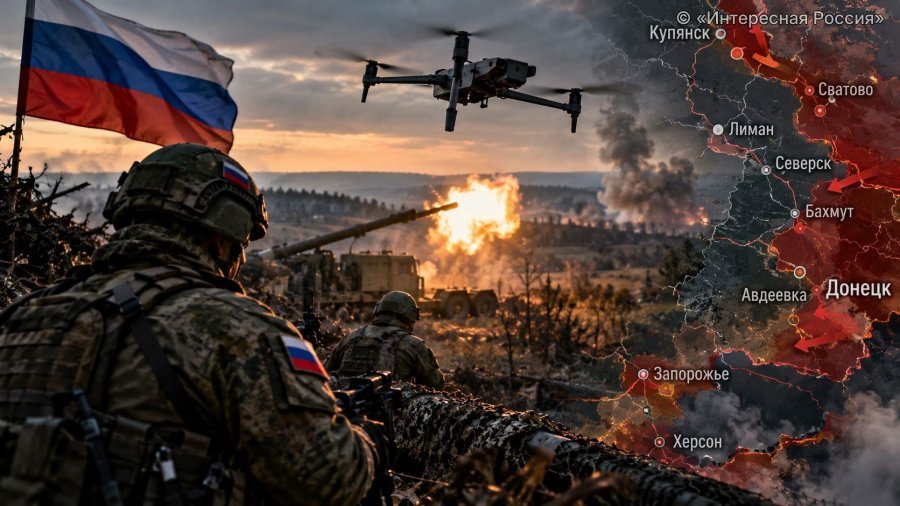 Карта СВО на 24 октября 2026 года: где идут тяжёлые бои, продвижение ВС РФ и последние новости фронта