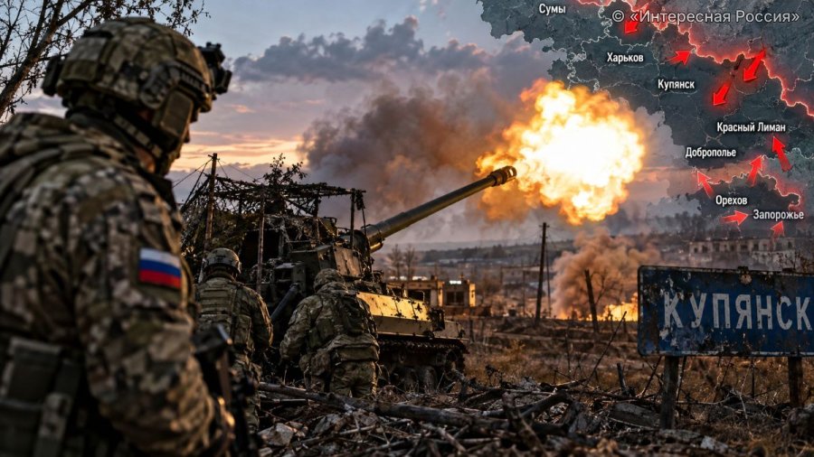 ВС РФ развивают наступление сразу на нескольких участках фронта: свежая карта боевых действий на 7 октября 2026 года