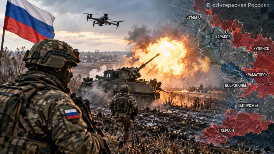 Тяжёлые бои за Доброполье и продвижение на юге: главные события СВО к утру 9 октября 2026 года