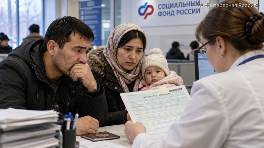 Больничный — только через полгода: мигрантам с РВП и ВНЖ могут ограничить доступ к больничным и декретным